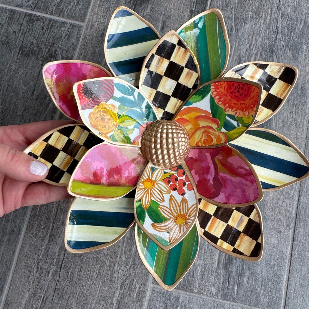 MacKenzie-Childs Wallflower, a three-dimensional decorative flower - Picture 14 of 14